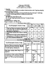 Giáo án Số học 6 - Tiết 21 Kiểm tra 45 phút - Năm học 2019-2020